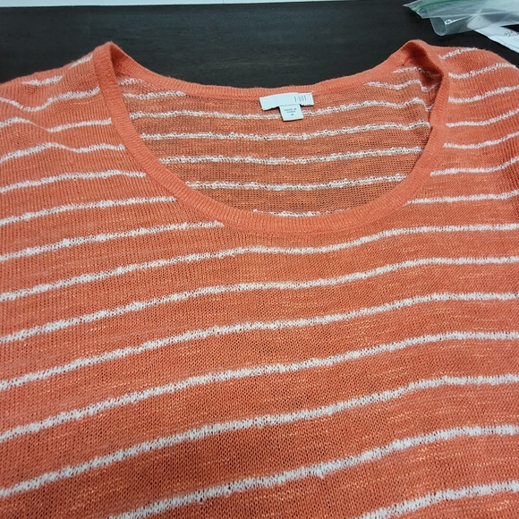 J. Jill tissue sweater beach resort linen blend🏵 - Picture 9 of 13